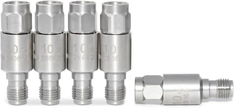 UU TOJOIN SMA Male to Female Attenuator, DC to 8GHz, 50Ohm, 2W, 10dB, 5PCS - Image 3